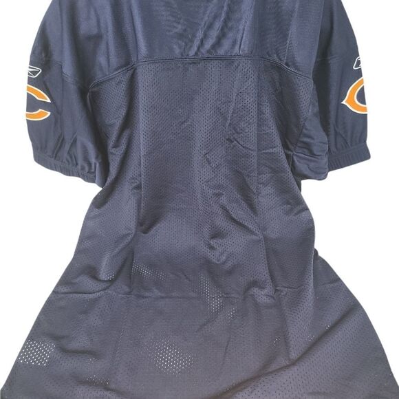 CHICAGO BEARS NAVY BLUE Reebok NFL Jersey Size L - Picture 2 of 3